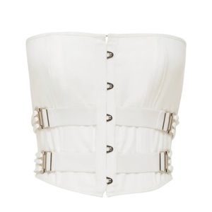 With Jean Fasten Top White